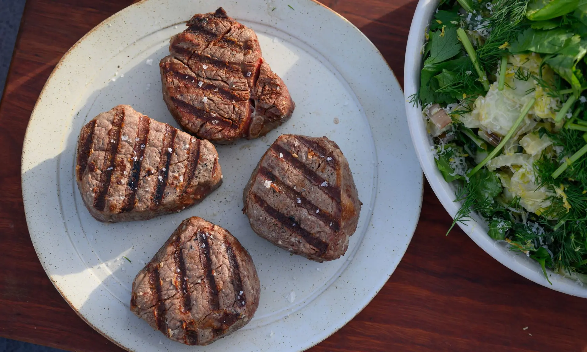 Eye Fillet cooked on BBQ