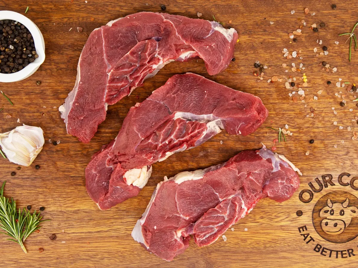 Our Cow Grass Fed Gravy Beef