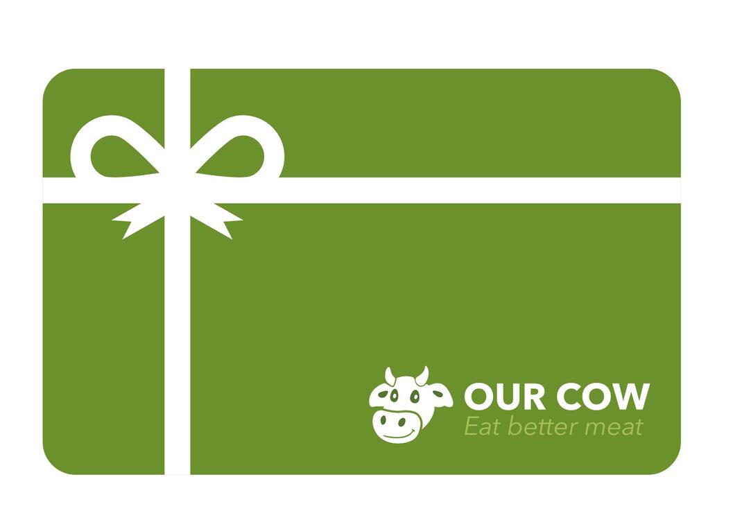 Our Cow Gift Card Our Cow