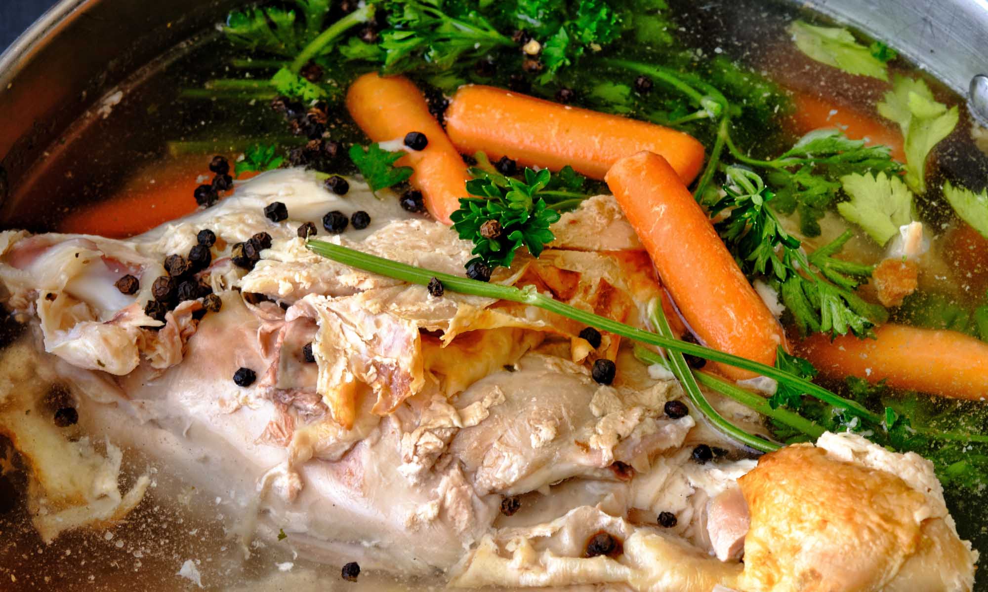 Easy Peasy Chicken Stock | Our Cow