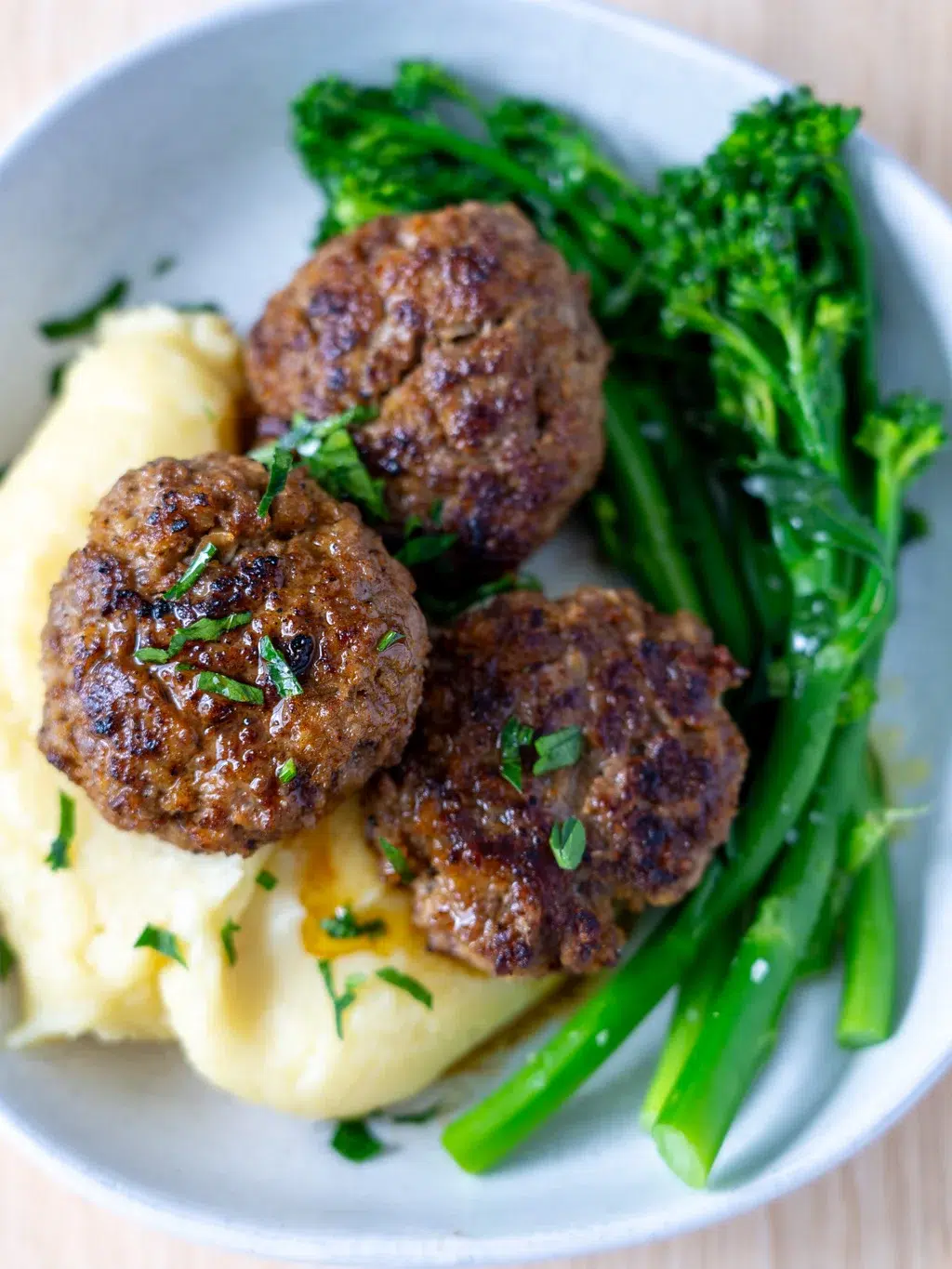 Beef Mince Rissoles | Our Cow