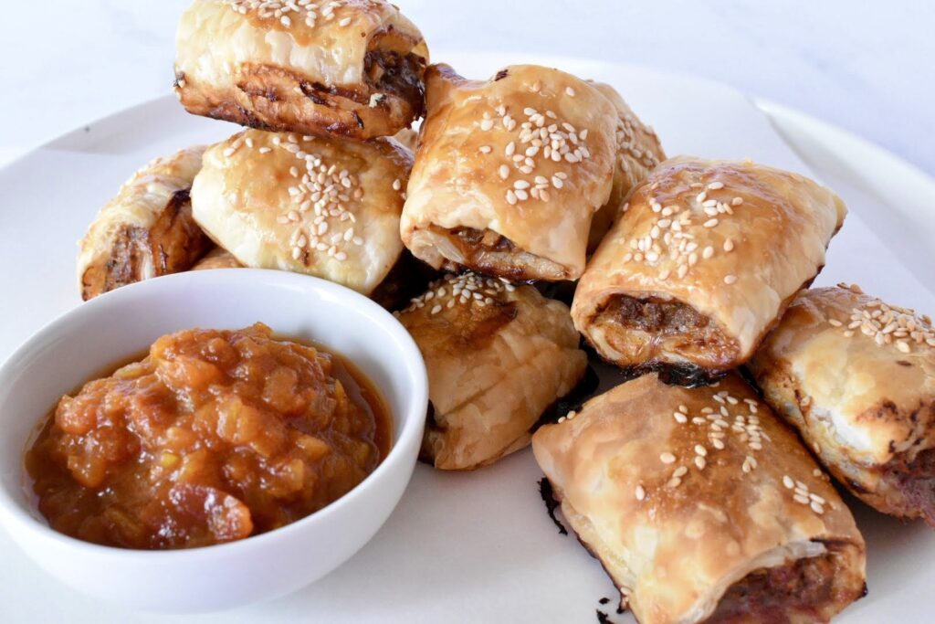 Beef and Veggie Sausage Rolls | Our Cow